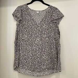 OLD NAVY Speckled Blouse